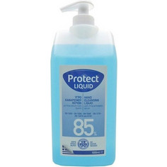 Protect Hand Cleansing Liquid 85% Αντισηπτικό Υγρό Χεριών με Αντλία 1lt