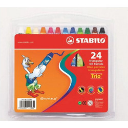 Λαδοπαστέλ Stabilo 2624/ 24τμχ