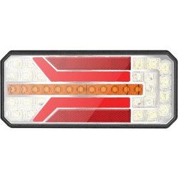 Amio - ΦΑΝΑΡΙ ΑΡΙΣΤΕΡΟ RCL-01-L 10-30V LED 236x104x40mm ΜΕ ΚΑΛΩΔΙΟ 1ΤΕΜ (02472/AM)