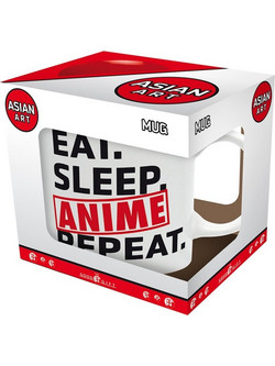 Eat Sleep Anime Repeat Κούπα 320Ml Asian Art (TGGMUG181)