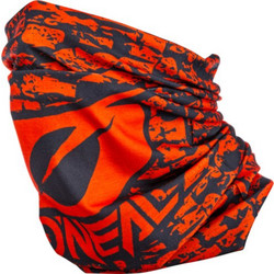 ΠΕΡΙΛΑΙΜΙΟ ONEAL NECKWARMER WALL ΜΑΥΡΟ KOKKINO ONE SIZE