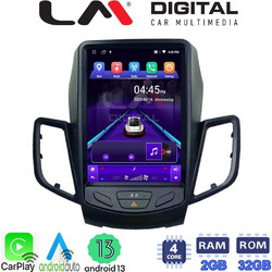 LM Digital TN4152 Ηχοσύστημα Αυτοκινήτου με Οθόνη Αφής USB Bluetooth & GPS
