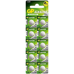 Gp Alkaline Cell 76A LR44 10τμχ