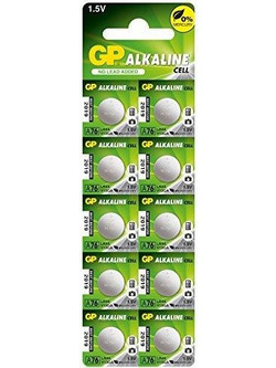 Gp Alkaline Cell 76A LR44 10τμχ