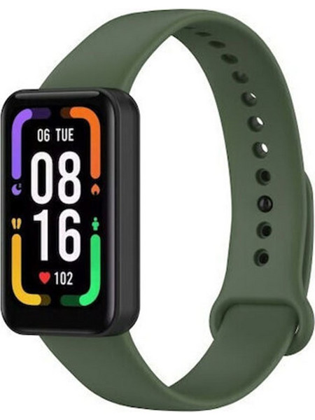 Λουράκι Σιλικόνης για Xiaomi Smart Band Pro, κυπαρισσί