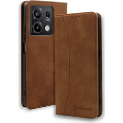 Bodycell Book Cover Brown (Xiaomi Redmi Note 13 5G)