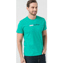 LA MARTINA T-SHIRT ΜΠΛΟΥΖΑ ΑΝΔΡΙΚΗ - ΠΡΑΣΙΝΟ - YMR314