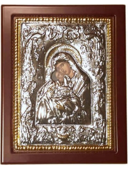 Εικόνα ασημένια 9250 Παναγία WYE925040 (15x18)