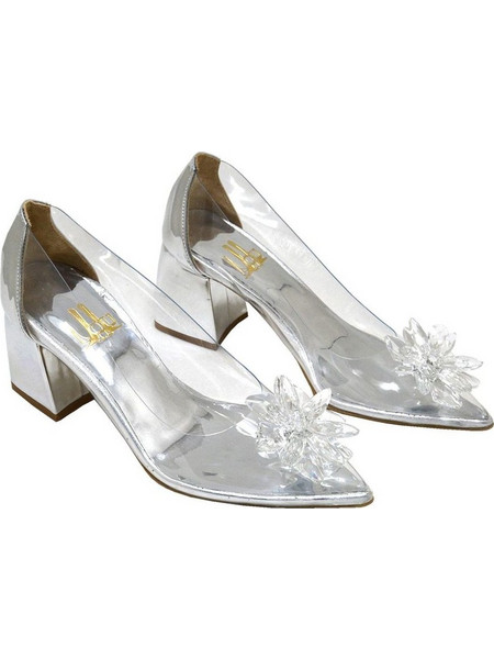 Cinderella Lou crystal pumps