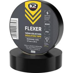 Μονωτική ταινία μαύρη K2 Flexer 19mm x 20m