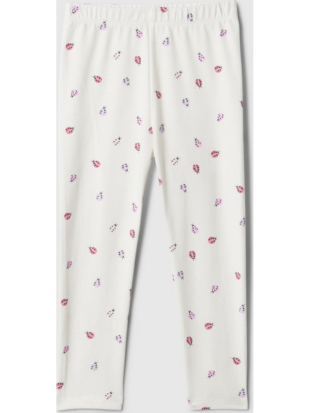 Άσπρο babyGap Mix and Match Pull-On Legging Κολάν ladybug white