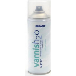 Ghiant 400ml H2O Οικολογικό Ματ Βερνίκι για Λάδι & Ακρυλικό σε Σπρέι