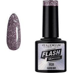 Elixir Semigel Flash 1131 Glitter Ημιμόνιμο Βερνίκι Νυχιών 8ml