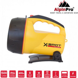 AlpinPro X-SPOT Επαναφορτιζόμενος Φακός Led Αδιάβροχος 1500lm