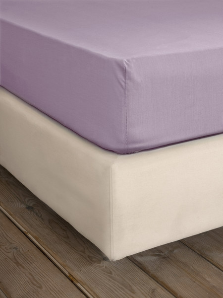 Nima Σεντόνι Ημίδιπλο με Λάστιχο 120x200+32 Unicolors Pale Mauve
