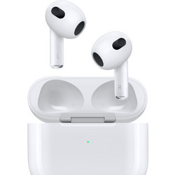 Apple AirPods 3 with Lightning Charging Case (2022) Ακουστικά Bluetooth Earbud Ανθεκτικά στο Νερό
