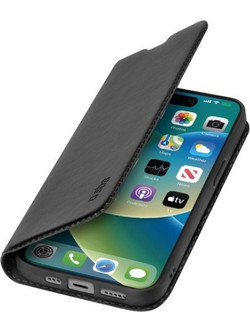 Θήκη Flip SBS Apple iPhone15 Pro Max Book Wallet TEBKLITEIP1567PK Black