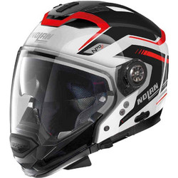 Nolan N70-2 GT Switchback White / Black / Red Κράνος Μηχανής