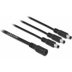 Delock Kabel DC Verteiler 55 x 21 mm 1 x Buchse zu 3 x Stecker (83021)