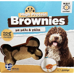MBF Gourmet Brownies Honey & Milk 200gr