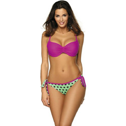 Marko Bikini Set με Ενίσχυση Πράσινο Μωβ M-451-112257