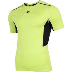 4F Ανδρικό Αθλητικό T-Shirt Lime H4Z22-TSMF012-42S
