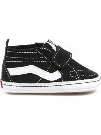Vans Sk8-hi Crib Βρεφικά Sneakers Αγκαλιάς Μαύρα VN0A346P6BT