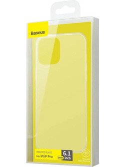 BASEUS WING CASE FOR IPHONE 12 PRO MAX TRANSPARENT WHITE