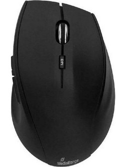 MediaRange MROS208 Ασύρματο Ποντίκι Black