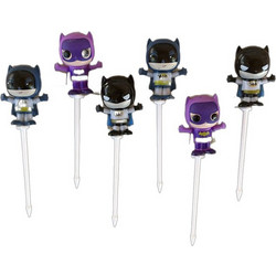 Batman Food Picks 6 τεμάχια