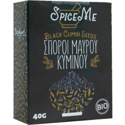 Spice Me Βιολογικό Κύμινο Μαύρο Ολόκληρο 40g 16495