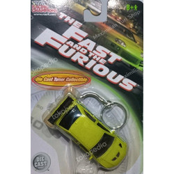 VTM 2004 Racing Champions 1:64 Die Cast Fast & The Furious 1995 MITSUBISHI ECLIPSE LANCE EVO KEYCHAIN