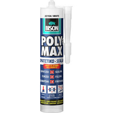 BISON POLYMAX MS ΣΦΡΑΓΙΣΤΙΚΗ ΣΙΛΙΚΟΝΗ ΣΕ ΦΥΣΙΓΓΑ 280ml ΛΕΥΚΗ 7002095