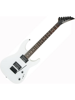 Jackson JS11 Dinky Ηλεκτρική Κιθάρα ST Style με HH Μαγνήτες και Ταστιέρα Amaranth Gloss White