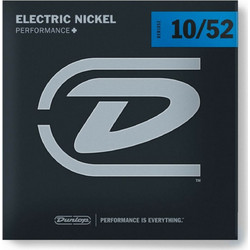 Dunlop DEN Σετ 6 Χορδές Ηλεκτρικής Κιθάρας Nickel Plated Steel 10-52" Medium Tension