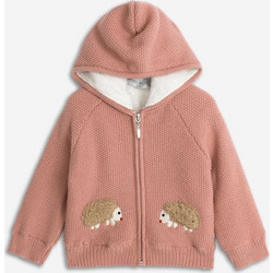 Βρεφική ζακέτα πλεκτή for Funky Kids κορίτσι 6-24 μηνών 225-910103-1 Ροζ