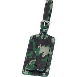 ZIPPO - Δερμάτινη Ετικέτα Αποσκευών Camo Green (2006037)