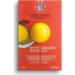 L'Occitane Radiance Scrub Κρεμώδης Μάσκα Προσώπου για Καθαρισμό 6ml