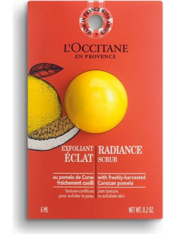 L'Occitane Radiance Scrub Κρεμώδης Μάσκα Προσώπου για Καθαρισμό 6ml