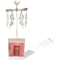 Durance candle Orange Cinnamon-Noel 2024 Carrousel-Αρωματικό κερί πορτοκάλι κανέλα 75 gr
