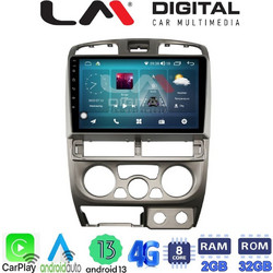 LM Digital ZR8426 Ηχοσύστημα Αυτοκινήτου με Οθόνη Αφής USB Bluetooth & GPS