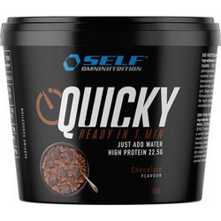 SELF OMNINUTRITION QUICKY HIGH PROTEIN CHOCOLATE FLAVOUR 70GR
