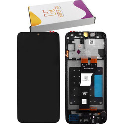 ΟΘΟΝΗ SAMSUNG A05s 4G A057 / F14 4G E145 ΟΘΟΝΗ+TOUCH SCREEN + LENS + FRAME HF-GH81-24364A BLACK HYPER-FIX SERVICE PACK