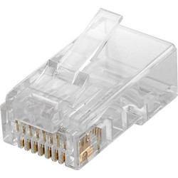 GOOBAY βύσμα RJ45 72500, CAT 5e UTP, διάφανο, 10τμχ