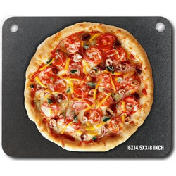 Vevor Πλάκα Πίτσας από 16" 145" 3/8" Προ-Καρυκευμένη 16INCH 145INCH