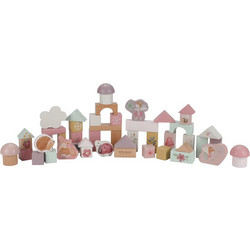 Σετ ξύλινα τουβλάκια Fairy Garden FSC, LITTLE DUTCH