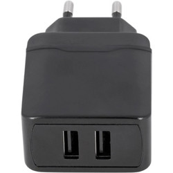 Maxlife Φορτιστής Χωρίς Καλώδιο με 2 Θύρες USB-A Black MXTC-02B