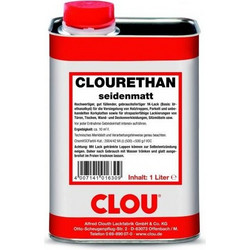 Clou Clourethan Βερνίκι Επιφάνειας Ξύλου Έτοιμο προς Χρήση Satin 1lt