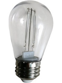 Λάμπα LED αδιάβροχη 10τμχ. E27 2W 220V RZ-164 Μπλε φωτισμός