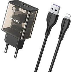 Αντάπτορας με καλώδιο lightning γρήγορης φόρτισης C9L